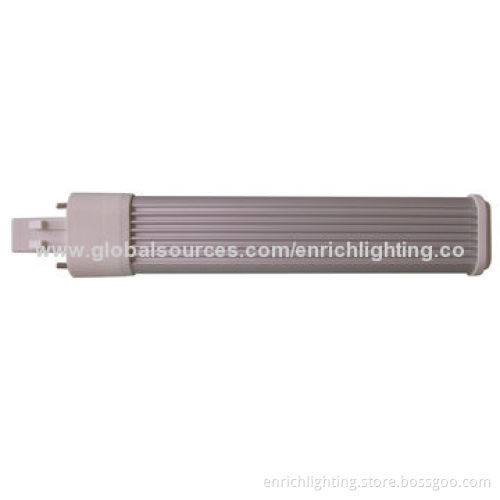 G23/GX23 LED PL Bulb with 8W Power, 165mm Length, 84 Pieces of 3014 SMD LEDs, 110/220V AC Input